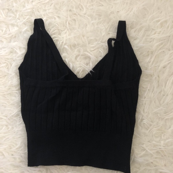 Stretchy black tank! - Picture 2 of 2